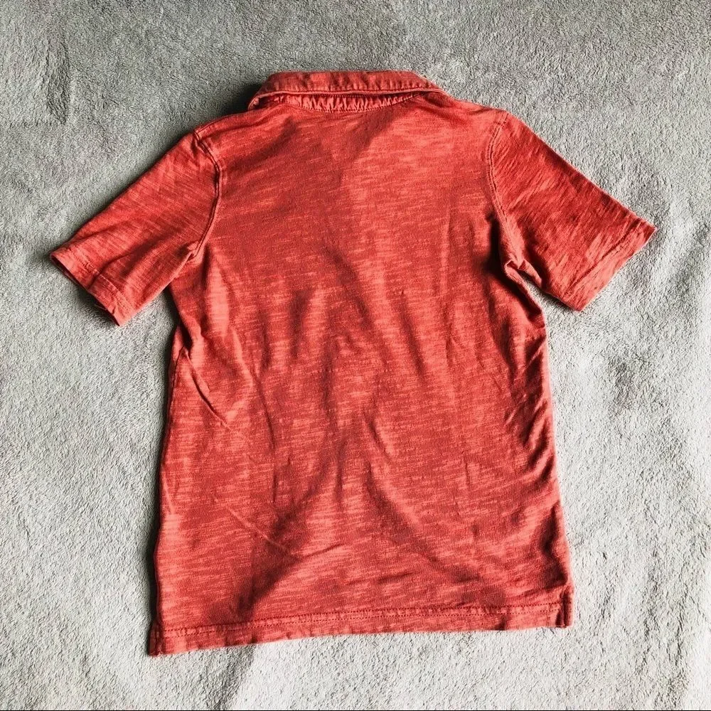 Carter’s Short Sleeved Slub Cotton Polo Shirt